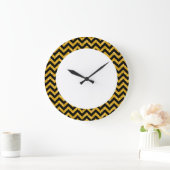 Chevron Glitter Kijk naar de muur Grote Klok (Huis)