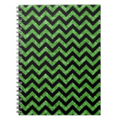 Chevron Glitter Kijk Notitieboek (Voorkant)