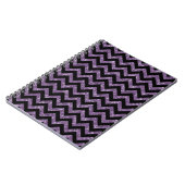 Chevron Glitter Kijk Notitieboek (Linkerzijde)