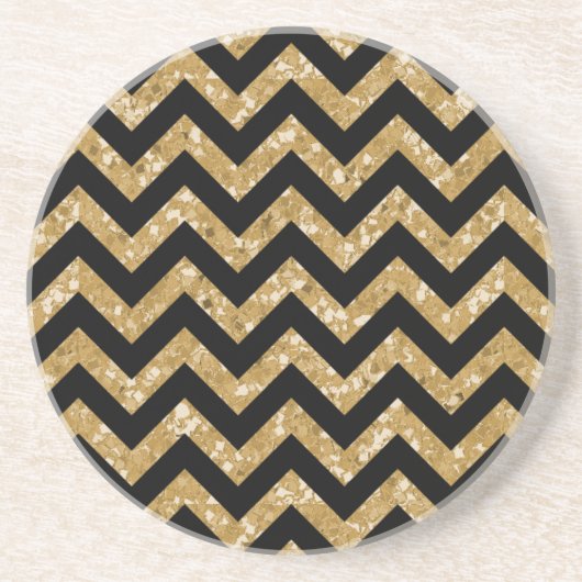 Chevron Glitter Kijk Onderzetter (Voorkant)