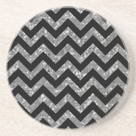 Chevron Glitter Kijk Onderzetter (Voorkant)