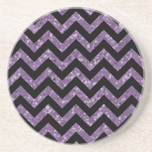 Chevron Glitter Kijk Onderzetter (Voorkant)