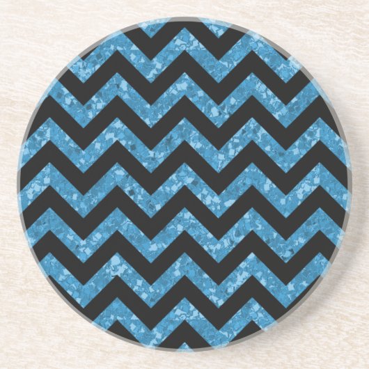 Chevron Glitter Kijk Onderzetter (Voorkant)
