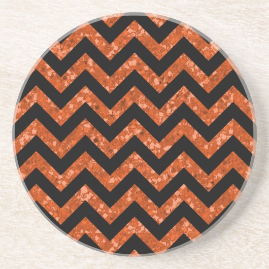 Chevron Glitter Kijk Onderzetter (Voorkant)