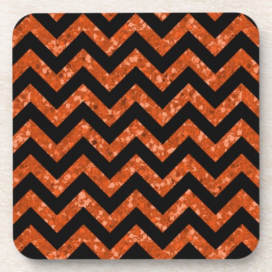 Chevron Glitter Kijk Onderzetters (Voorkant)