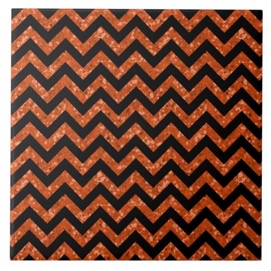 Chevron Glitter Kijk Tegel Tegeltje (Voorkant)
