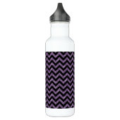 Chevron Glitter Kijk Waterfles (Links)