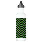 Chevron Glitter Kijk Waterfles (Links)