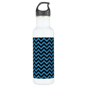 Chevron Glitter Kijk Waterfles