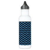 Chevron Glitter Kijk Waterfles (Links)