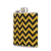 Chevron Glitter Let Flask Heupfles (Links)