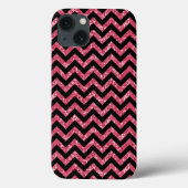 Chevron Glitter Let iPad Air BT Hoesje (Achterkant)