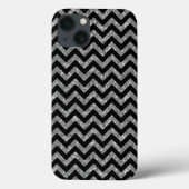 Chevron Glitter Let iPad Air BT Hoesje (Achterkant)