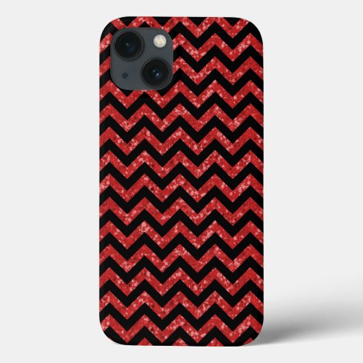 Chevron Glitter Let iPad Air BT Hoesje (Achterkant)