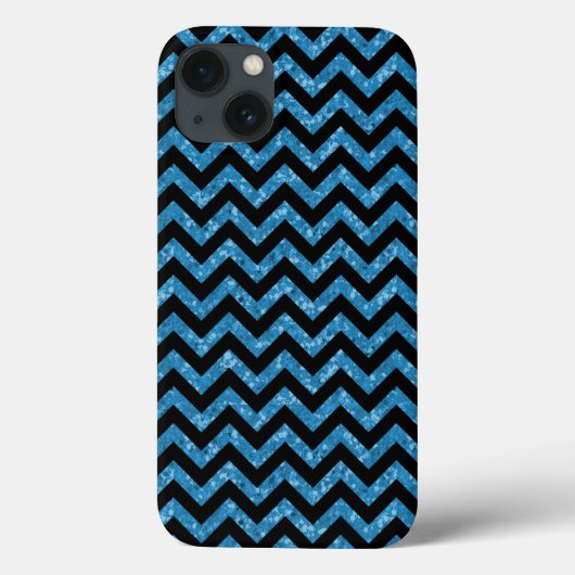 Chevron Glitter Let iPad Air BT Hoesje (Achterkant)