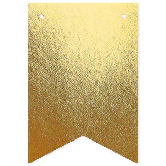 Chevron & Gold Party Bunting Banner (Tweede vlag)