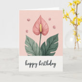 Chevron Groene Blad Kaart (Gele Bloem)