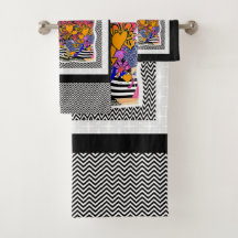 Chevron Harten + Bloemen