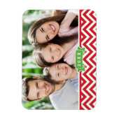Chevron Holiday Keepomwille Photo Magnet Magneet (Verticaal)