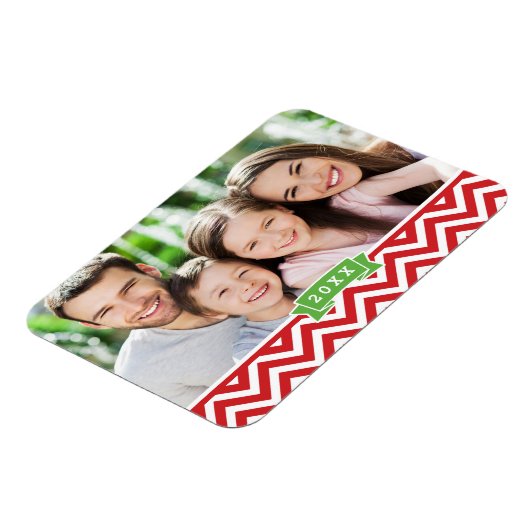 Chevron Holiday Keepomwille Photo Magnet Magneet (Linkerzijde)