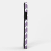 Chevron iPhone 5/5S Hoesje in Paarse Rhapsodie (Achterkant/rechts)