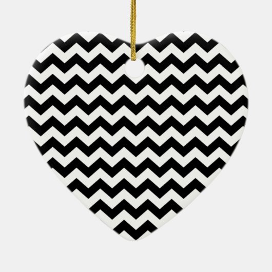 Chevron Keramisch Ornament (Achterkant)