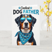 Chevron Koelste Vader Hond Kaart (Gele Bloem)