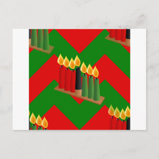 chevron kwanzaa briefkaart