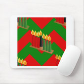 chevron kwanzaa muismat (Met muis)