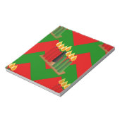 chevron kwanzaa notitieblok (Linkerzijde)
