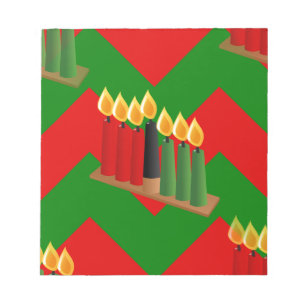 chevron kwanzaa notitieblok