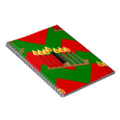 chevron kwanzaa notitieboek (Rechterzijde)