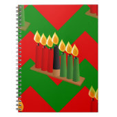 chevron kwanzaa notitieboek (Voorkant)
