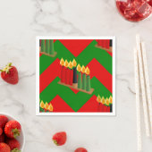 chevron kwanzaa servet (Insitu)