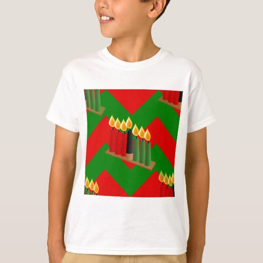 chevron kwanzaa t-shirt (Voorkant)