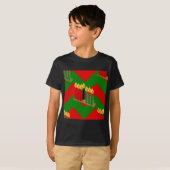 chevron kwanzaa t-shirt (Voorkant volledig)