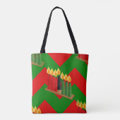 chevron kwanzaa tote bag (Achterkant)