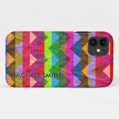 Chevron Leather #2 Case-Mate iPhone Case (Achterkant (horizontaal))