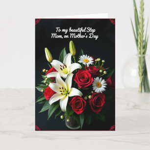 Chevron Lily Dankkaart Kaart