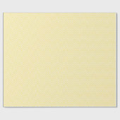 Chevron Line Golden Yellow op White Cadeaupapier (Vlak)