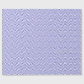 Chevron Line Royal Blue op White Cadeaupapier (Vlak)