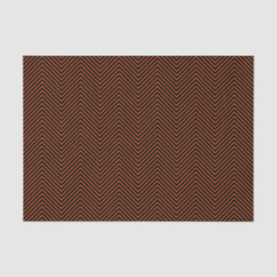 Chevron Line Tissue Paper - Helderheid Sinaasappel Tissuepapier