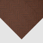 Chevron Line Tissue Paper - Helderheid Sinaasappel Tissuepapier (Detail)