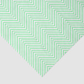 Chevron Line Tissue Paper - Light Green on White Tissuepapier (Detail)