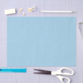 Chevron Line Tissue Paper - White on Light Blue Tissuepapier (Craft)