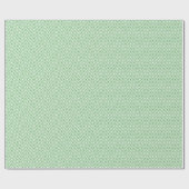 Chevron Line Wrapping Paper - Green on White Cadeaupapier (Vlak)