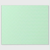 Chevron Line Wrapping Paper - Light Green on White Cadeaupapier (Vlak)