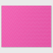 Chevron Line Wrapping Paper - White on Hot Pink Cadeaupapier (Vlak)