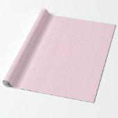 Chevron Line Wrapping Paper - White on Light Pink Cadeaupapier (Uitgerold)