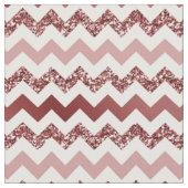 Chevron Marsala Red Gradient Fabric Stof (Close Up)